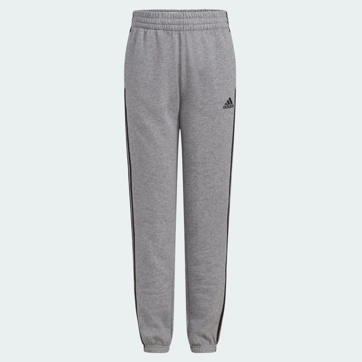 Adidas Elastic Waistband Essential 3-Stripes Fleece Joggers. 3