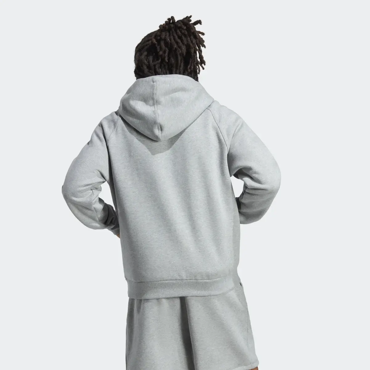 Adidas Sudadera con capucha Lounge Fleece. 3