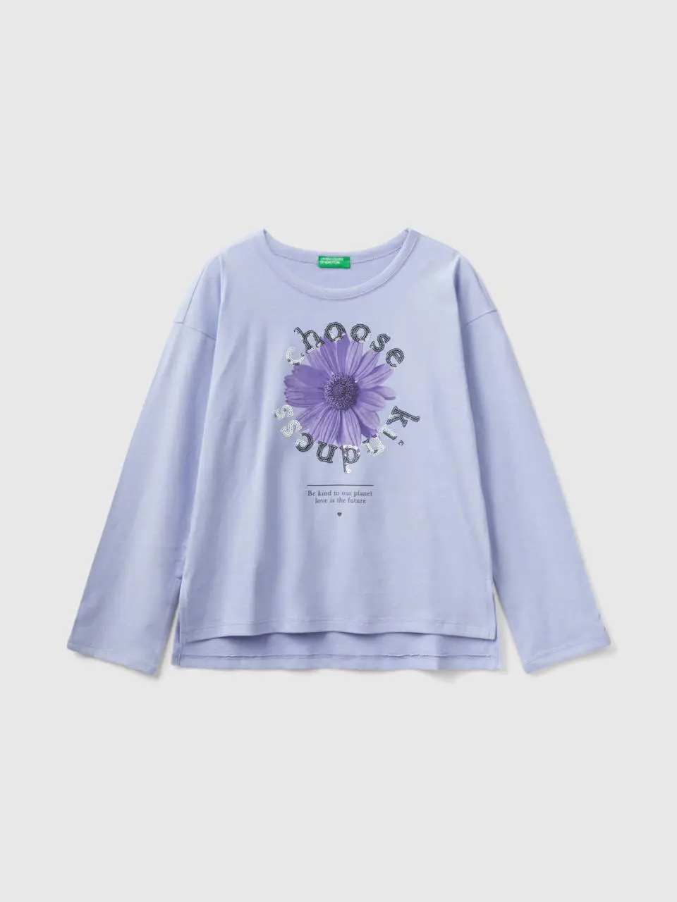 Benetton t-shirt with photographic print. 1