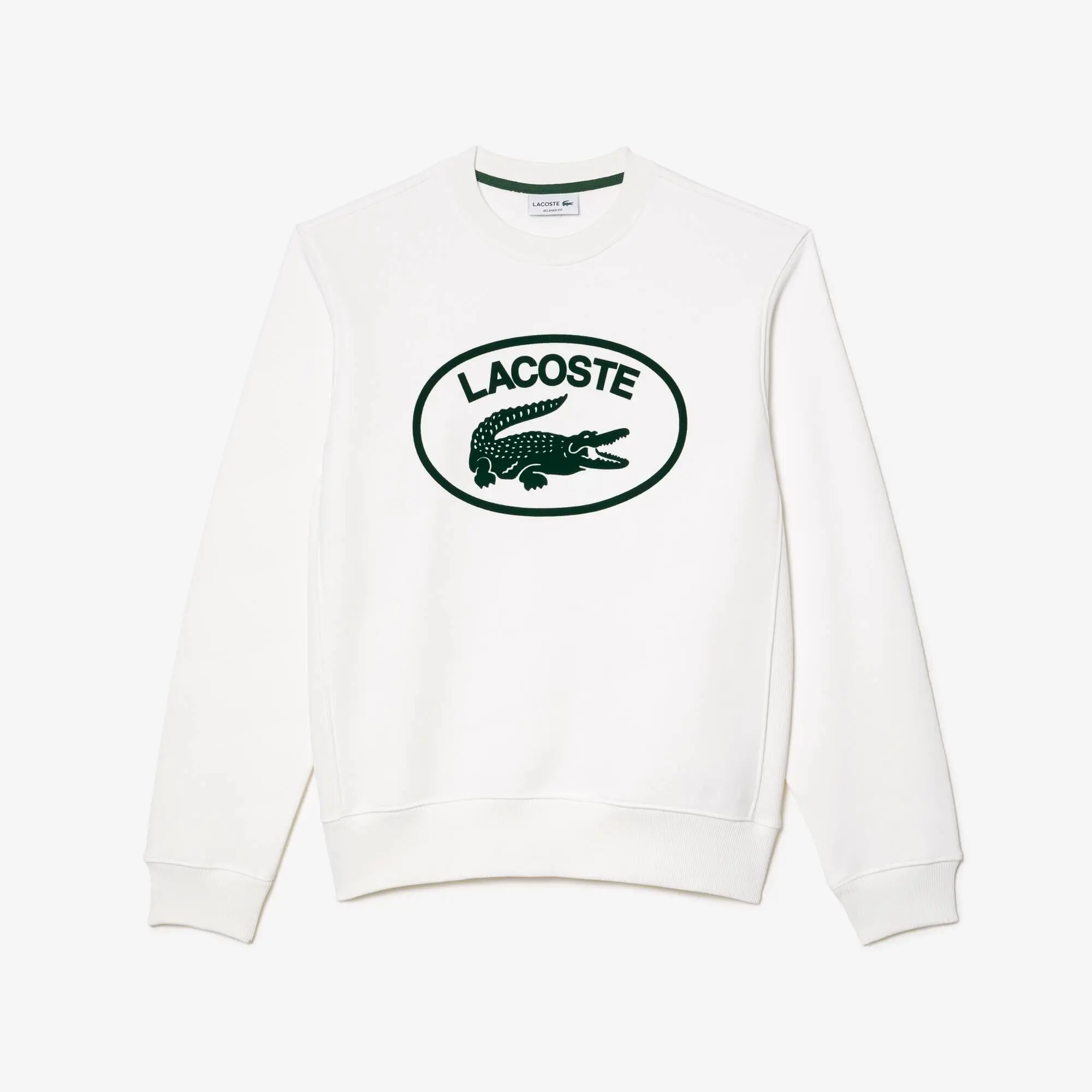 Lacoste Men's Lacoste Relaxed Fit Organic Cotton Sweatshirt. 2