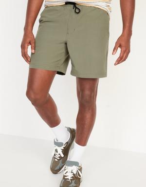 Old Navy StretchTech Water-Repellent Jogger Shorts for Men -- 7-inch inseam green