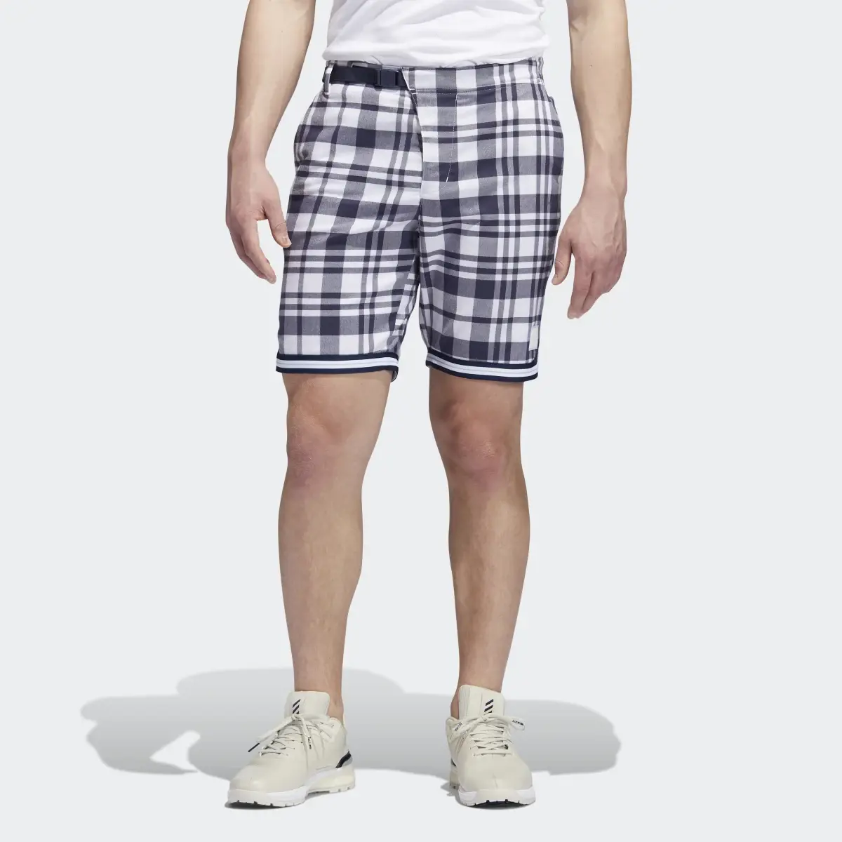 Adidas Adicross Plaid 8.5-Inch Shorts. 1