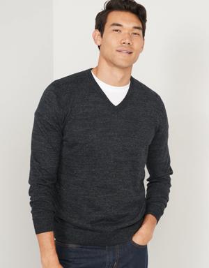 V-Neck Sweater for Men gray