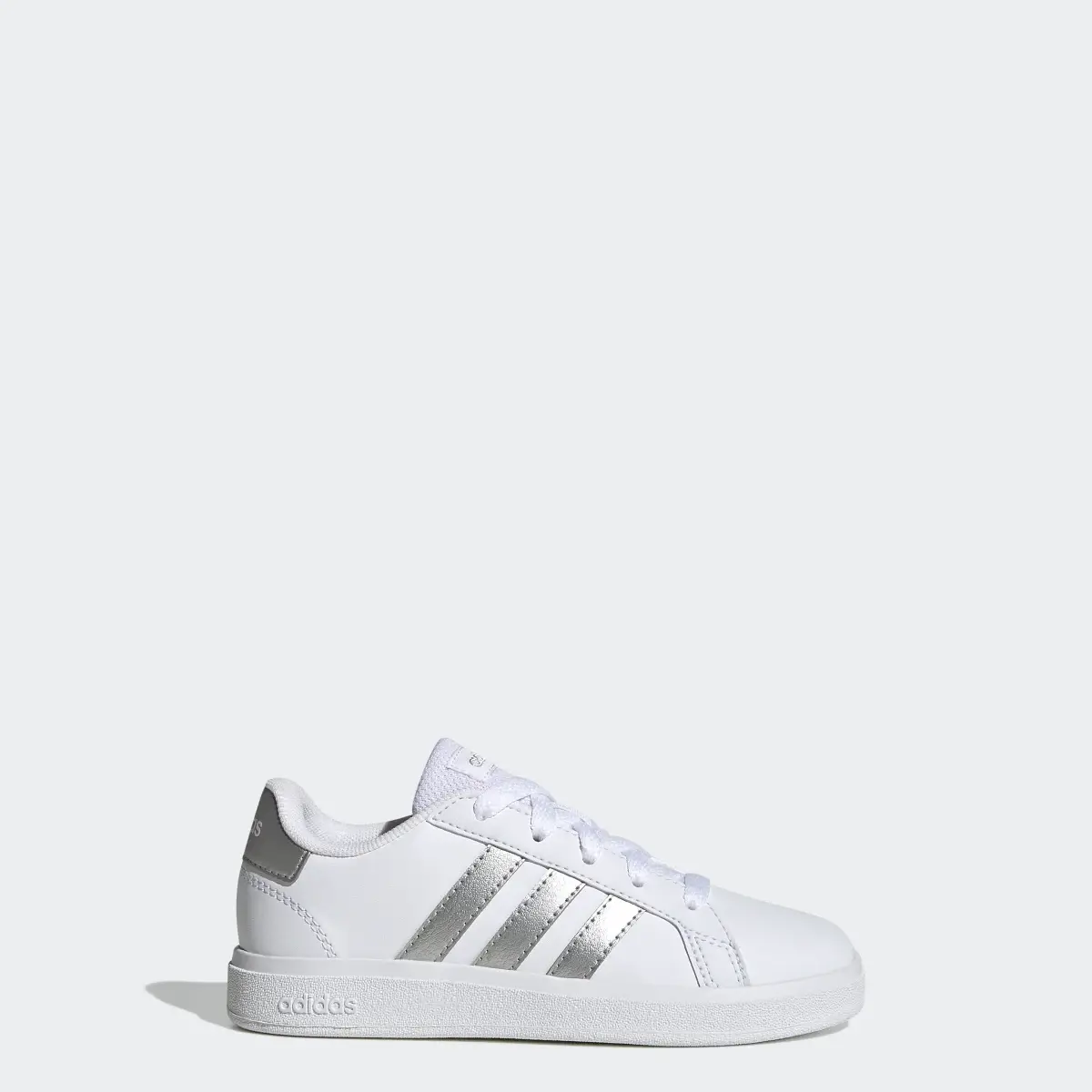 Adidas Grand Court Lifestyle Tennis Lace-Up Shoes. 1