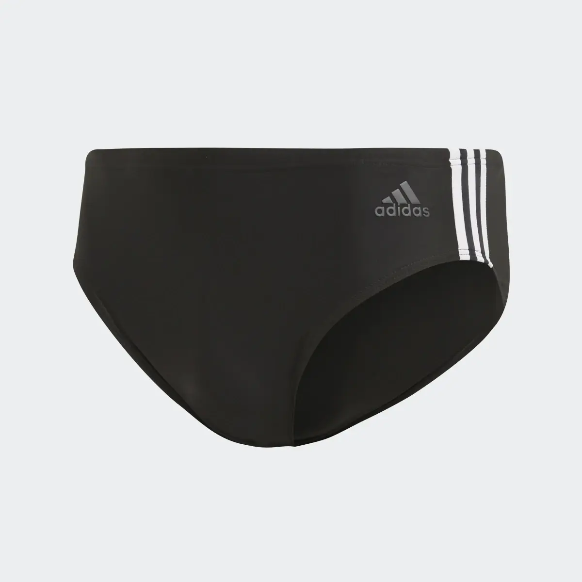 Adidas Fitness 3-Stripes Swim Trunks. 1