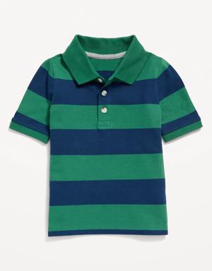 Old Navy Printed Polo Shirt for Toddler Boys multi