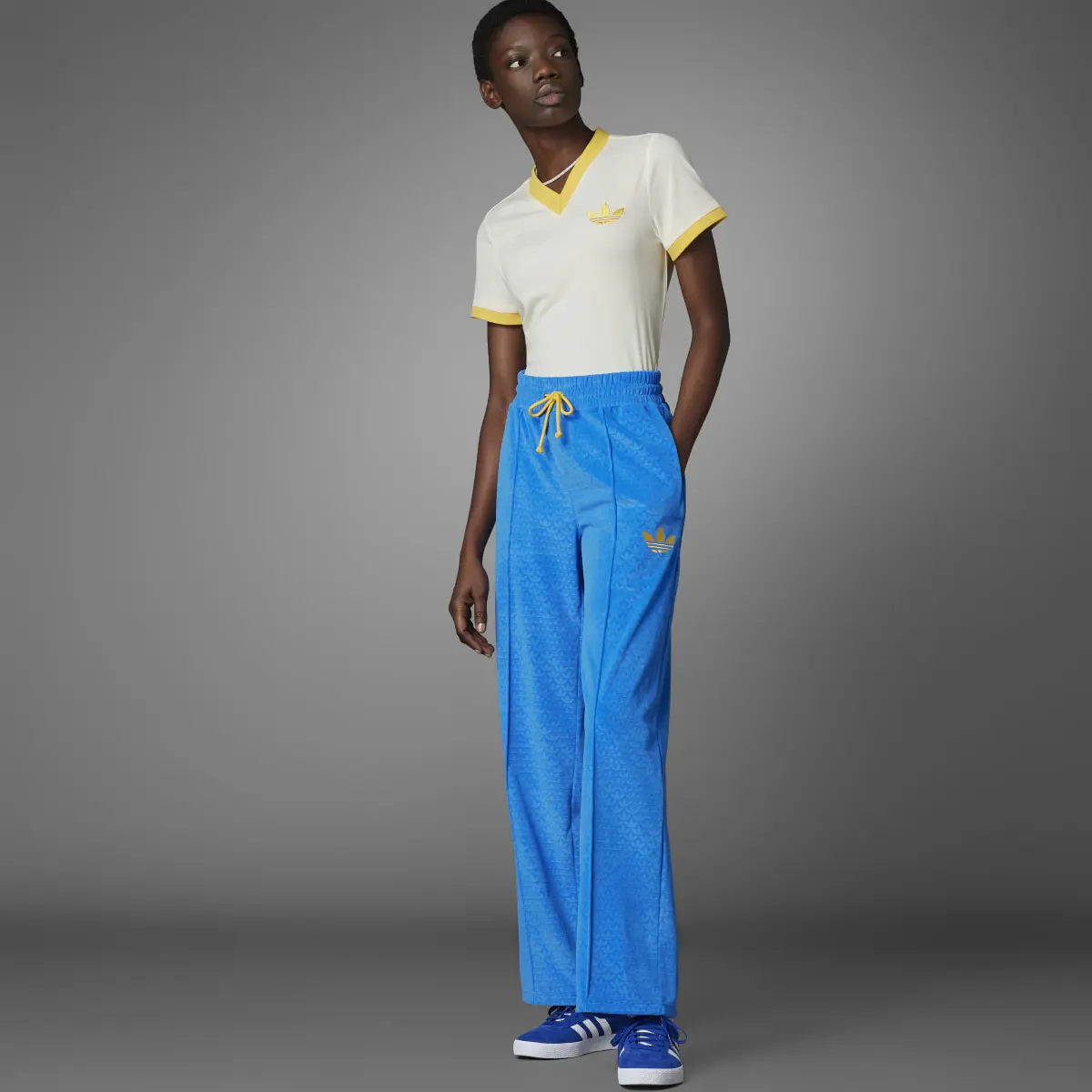 Adidas Pantaloni adicolor Heritage Now Velour. 3