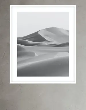 Morrocan Desert 17 by Alex Del Rio white