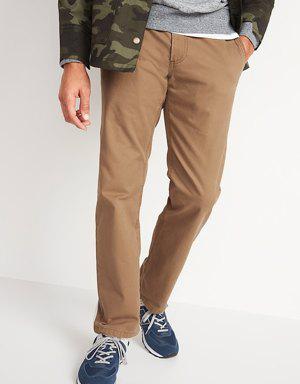 Old Navy Loose Lived-In Khaki Non-Stretch Pants for Men beige