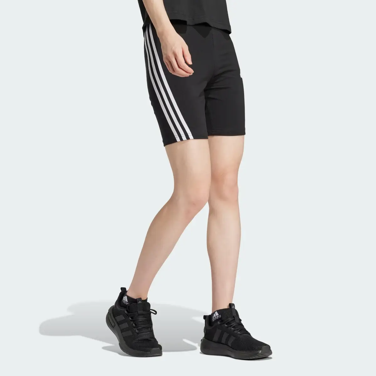 Adidas Future Icons 3-Stripes Bike Shorts. 3