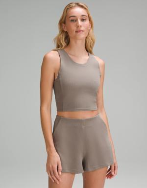 Ribbed Softstreme Cropped Tank Top