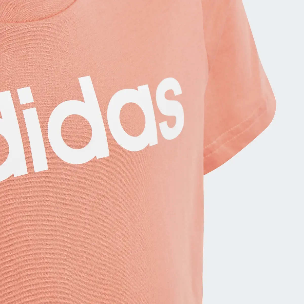 Adidas Camiseta Essentials Linear Logo Cotton Slim Fit. 3