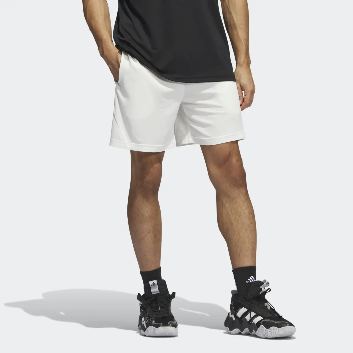 Adidas Basketball Badge of Sport Shorts. 1