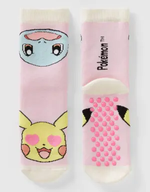 non-slip pokémon socks