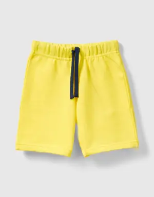 bermudas in 100% organic cotton sweat