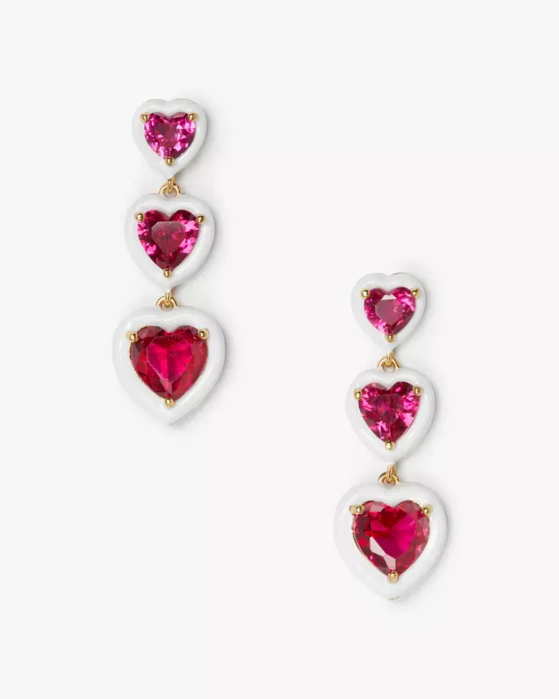 Kate Spade Sweetheart Linear Earrings. 1