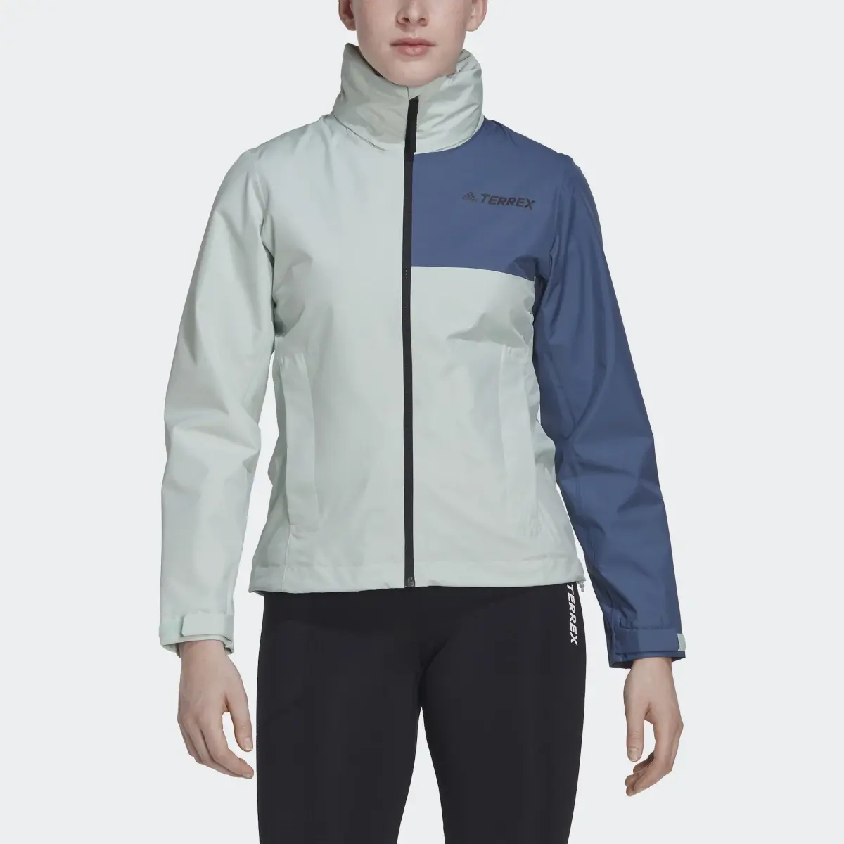 Adidas TERREX Multi RAIN.RDY Primegreen Two-Layer Regenjacke. 1