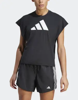 Adidas Train Icons Training Regular Fit Logo Tee