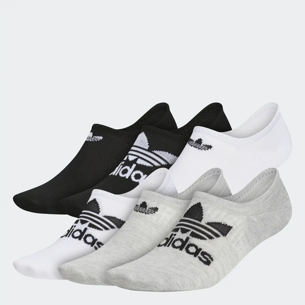 Adidas Classic Superlite Super-No-Show Socks 6 Pairs. 1