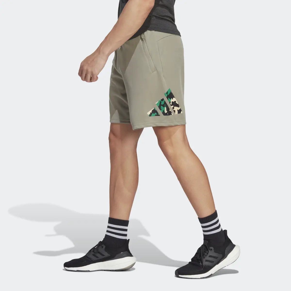 Adidas Train Essentials Seasonal Training Shorts. 2