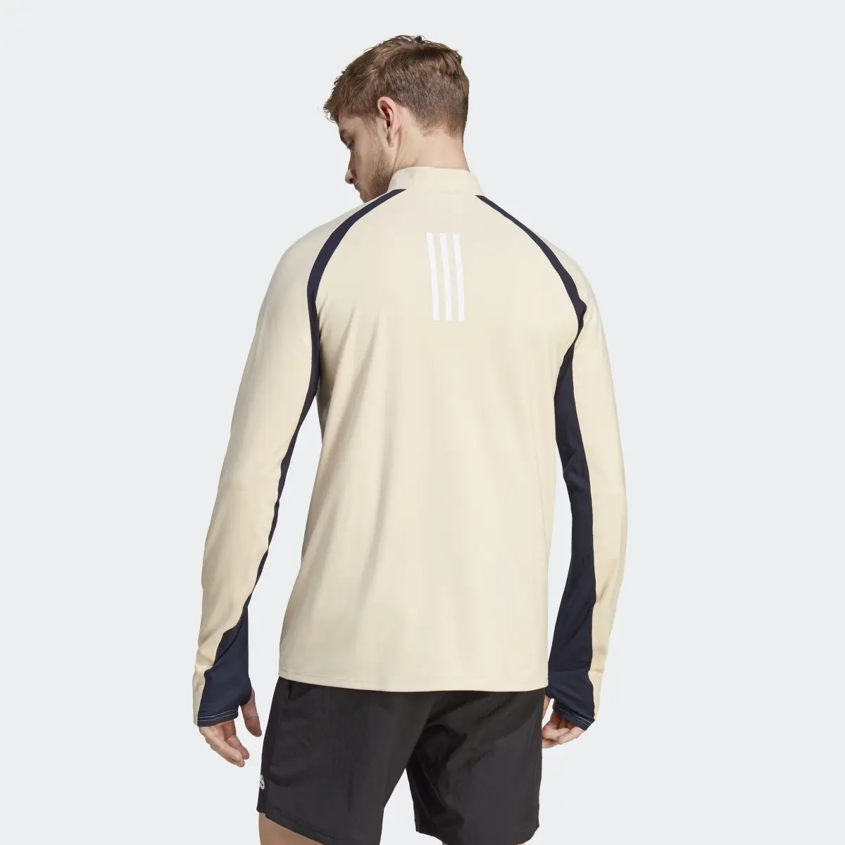 Adidas Boston Marathon® 1/2-Zip Long Sleeve Running Tee. 3