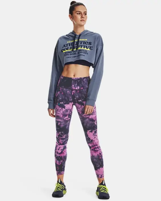 Under Armour Women's UA Cropped Hoodie. 3