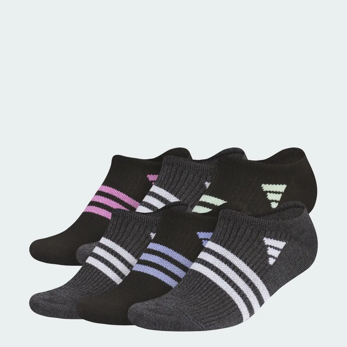 Adidas Superlite 3.0 6-Pack No-Show Socks. 1