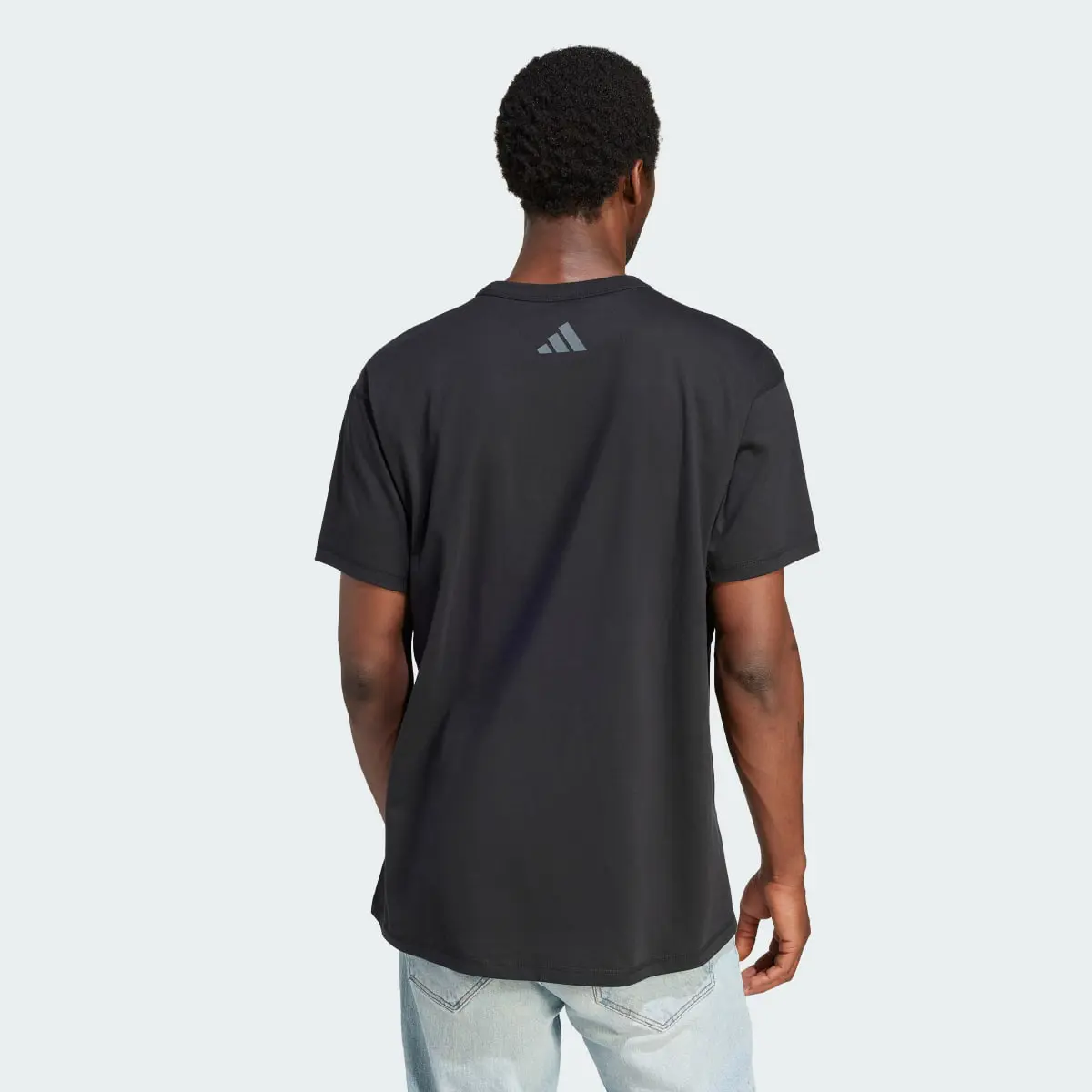 Adidas T-shirt da rugby Long-Length Lifestyle All Blacks (Neutral). 2