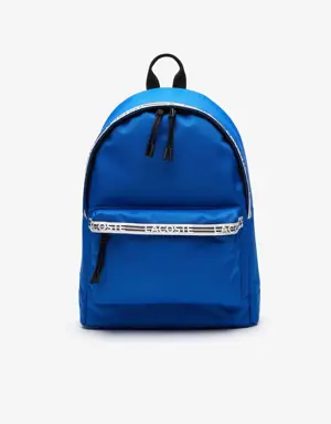 Men’s Lacoste Neocroc Backpack with Zipped Logo Straps