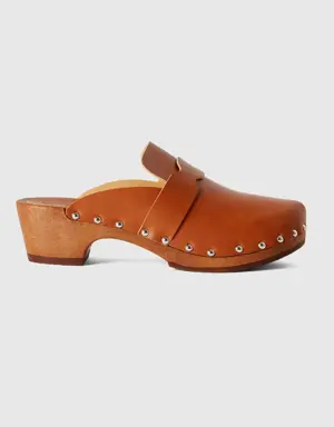 clogs with studs