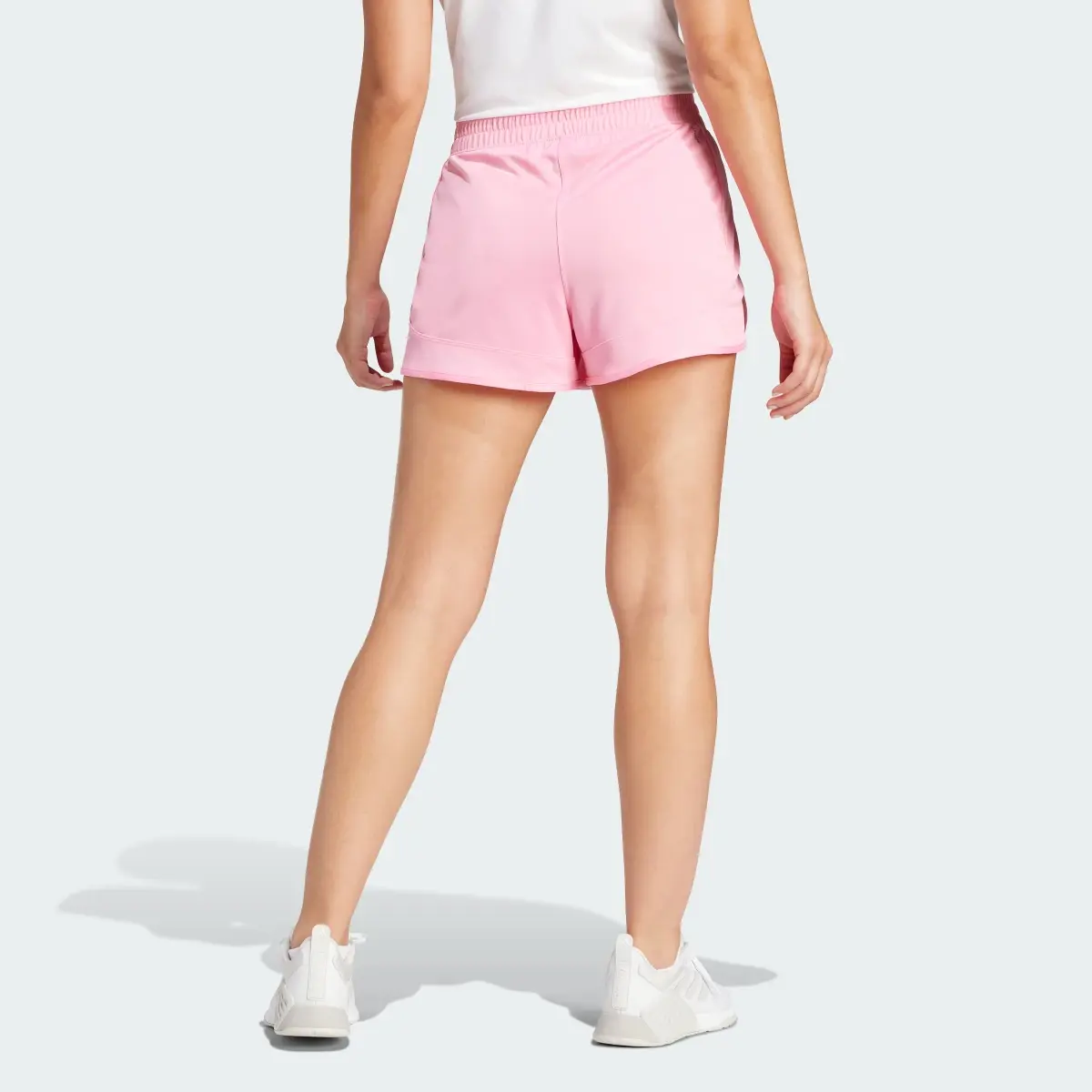 Adidas Shorts Pacer Essentials Tejidos Corte Alto. 2