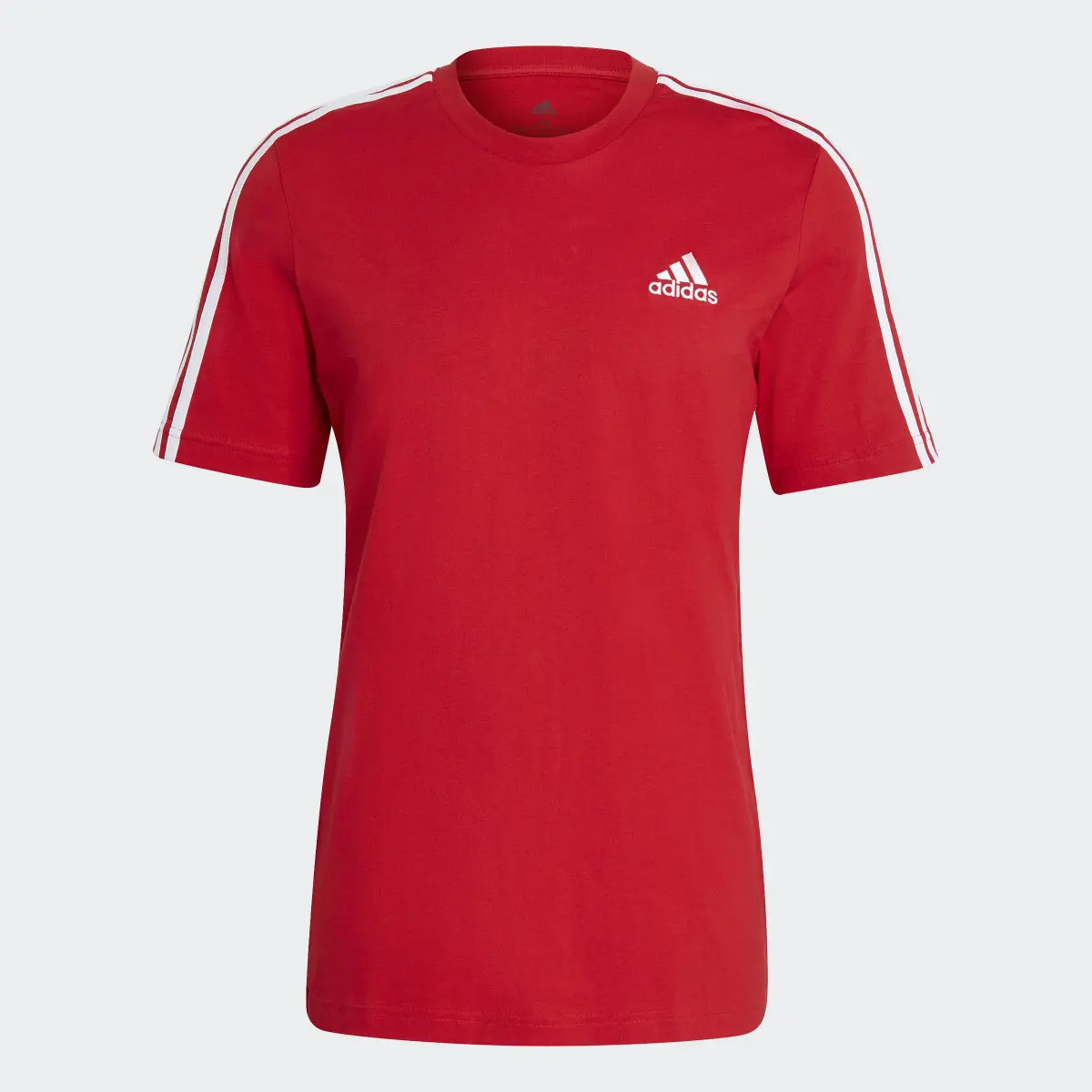 Adidas Playera Essentials 3 Franjas. 1