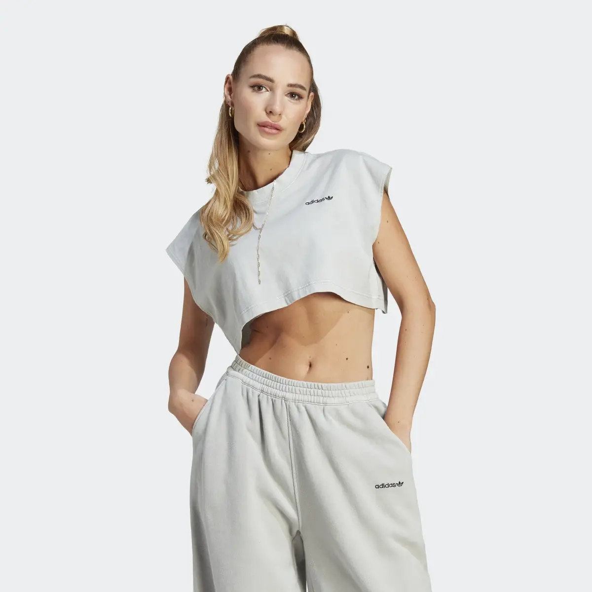 Adidas Originals Muscle Crop Top. 2