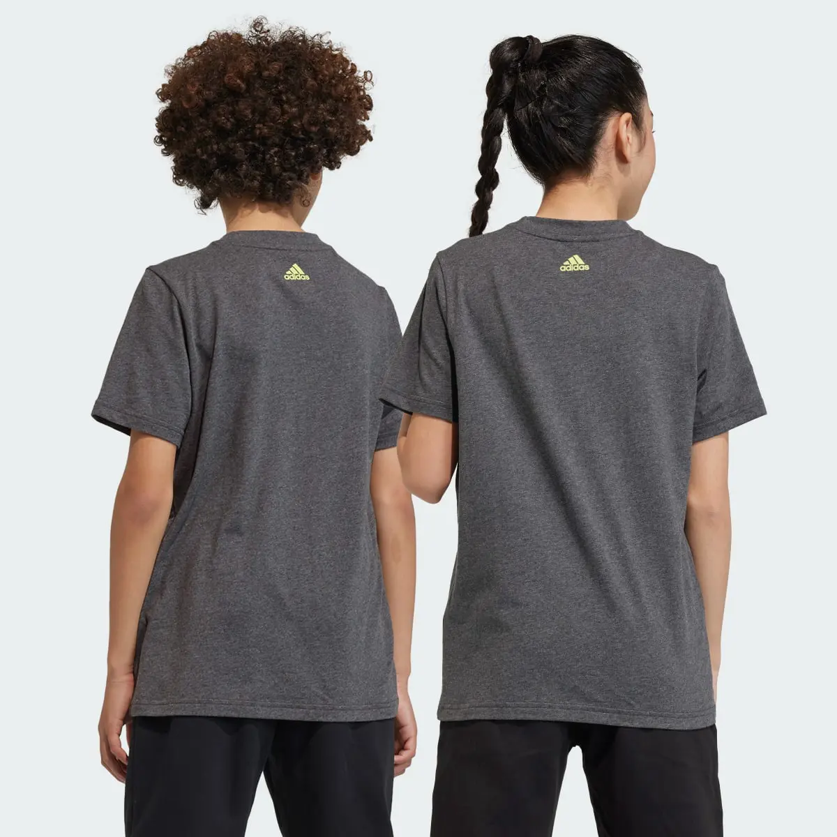 Adidas Essentials Two-Color Big Logo Cotton Tee. 2