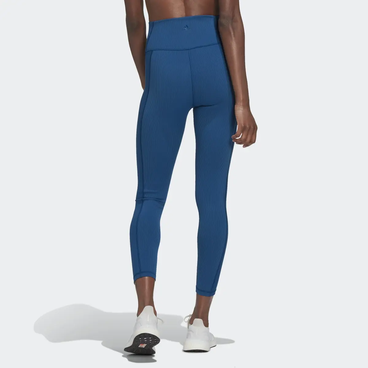 Adidas - Yoga Studio Luxe Wind Super-High-Waisted Rib Leggings