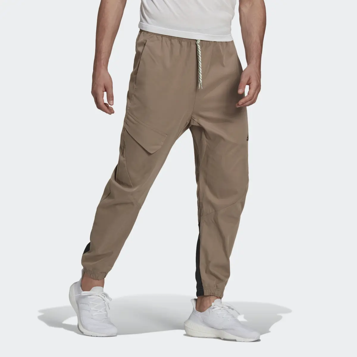 Adidas O-Shaped Tapered Cargo Joggers. 3