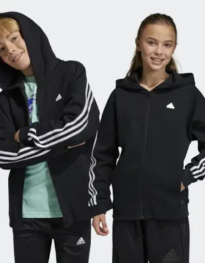 Adidas Veste de survêtement zippée à capuche Future Icons 3-Stripes