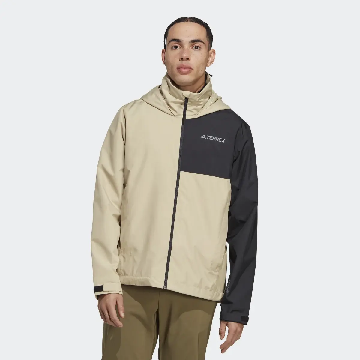 Adidas Terrex Multi RAIN.RDY 2-Layer Rain Jacket. 2