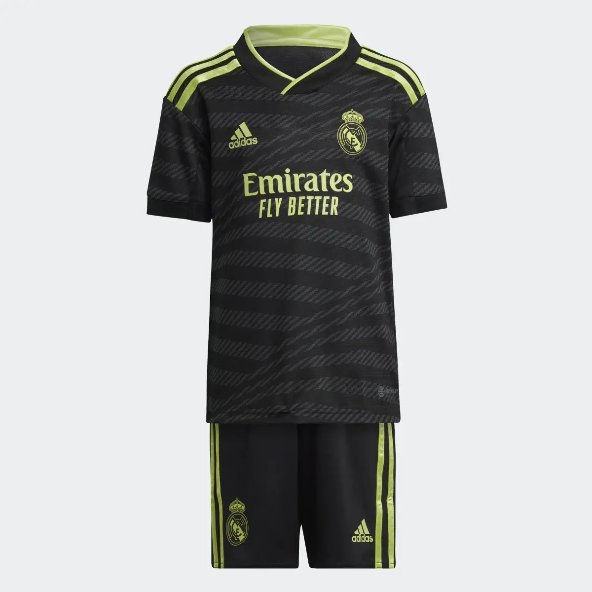Adidas Real Madrid 22/23 Third Mini Kit. 1