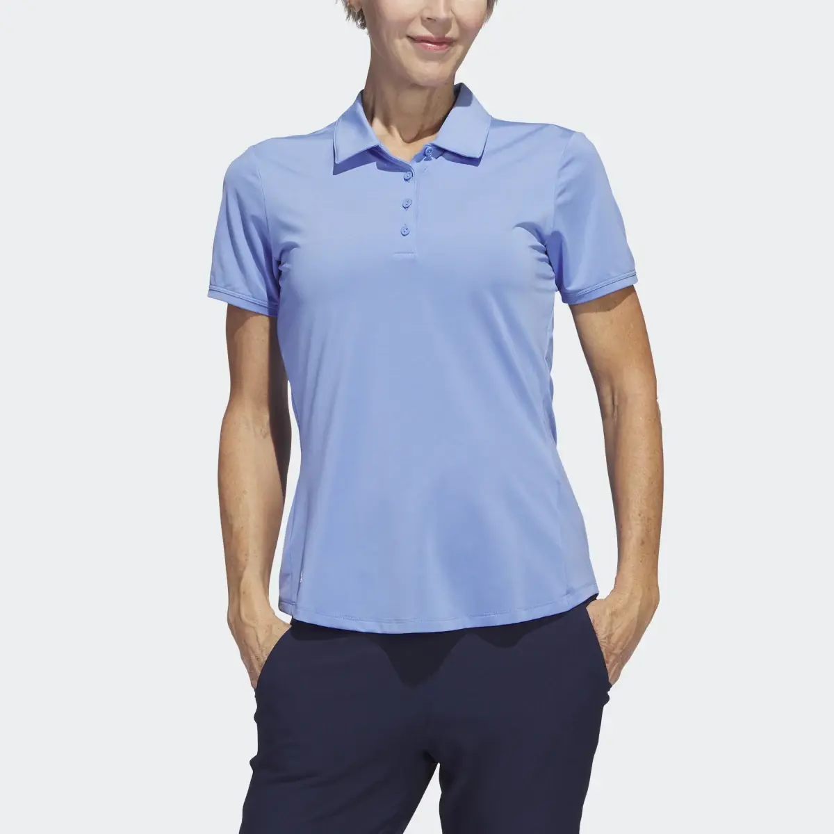 Adidas Ultimate365 Solid Golf Polo Shirt. 1