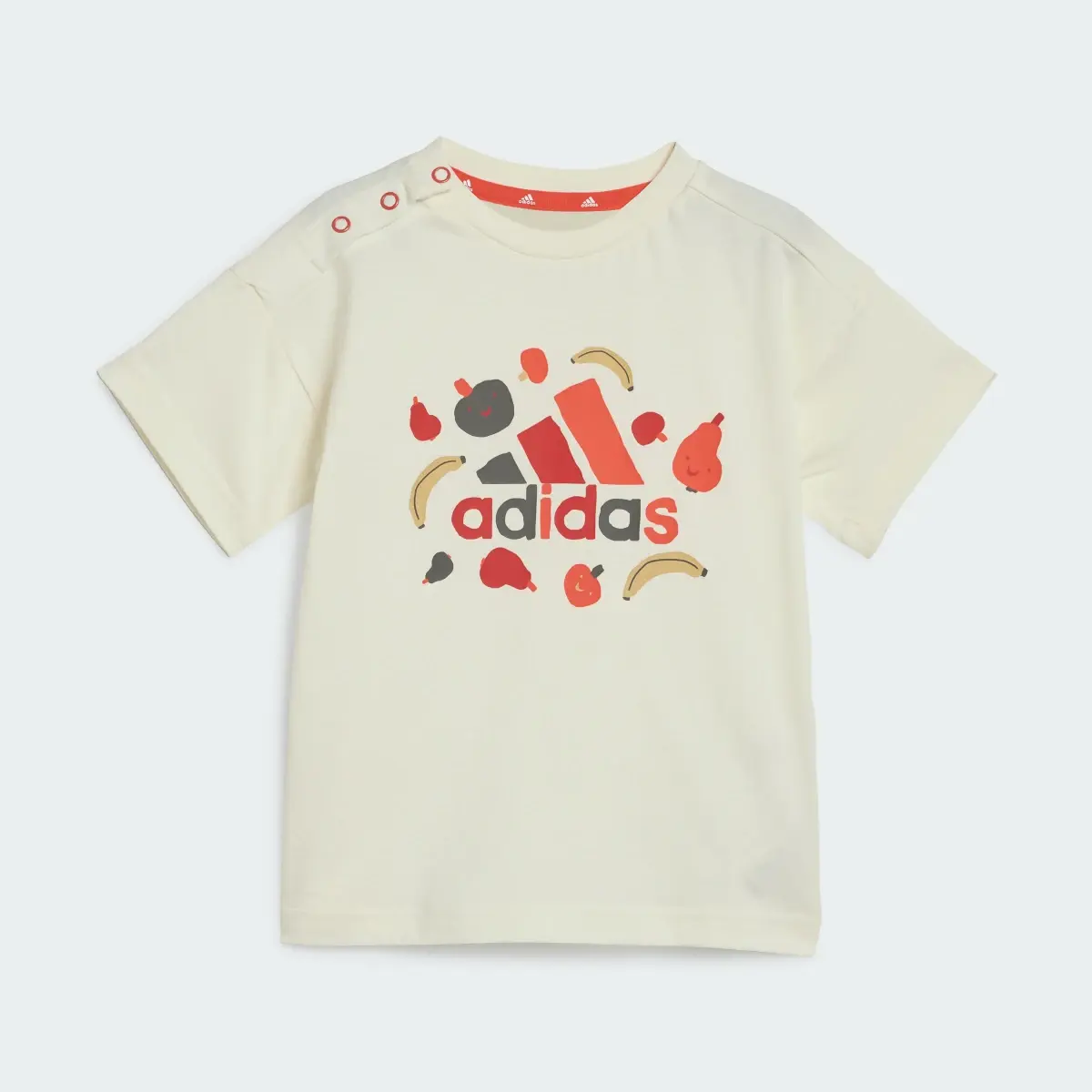 Adidas Essentials Allover Print Kids Tişört Takımı. 3