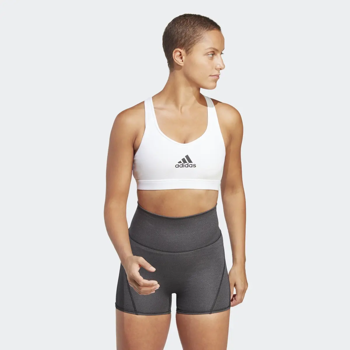 Adidas Reggiseno sportivo PowerReact Train Medium-Support. 2