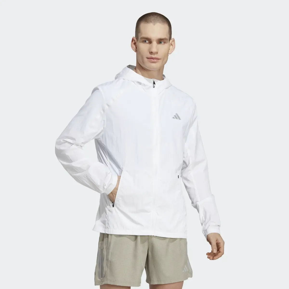 Adidas Marathon Warm-Up Jacket. 2