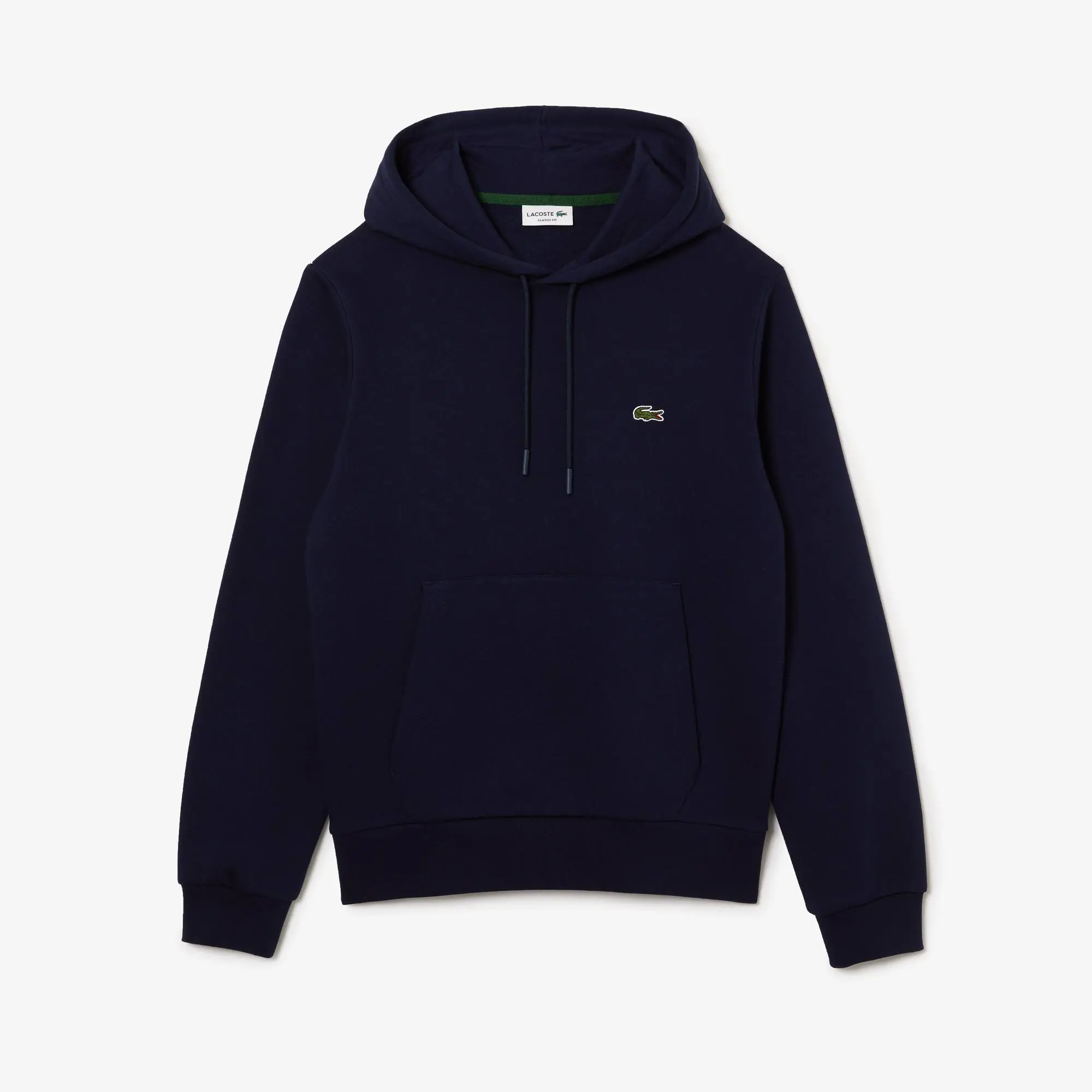Lacoste Men's Lacoste Organic Cotton Hooded Jogger Sweatshirt. 2 Lacoste Men's Lacoste Organic Cotton Hooded Jogger Sweatshirt. 2