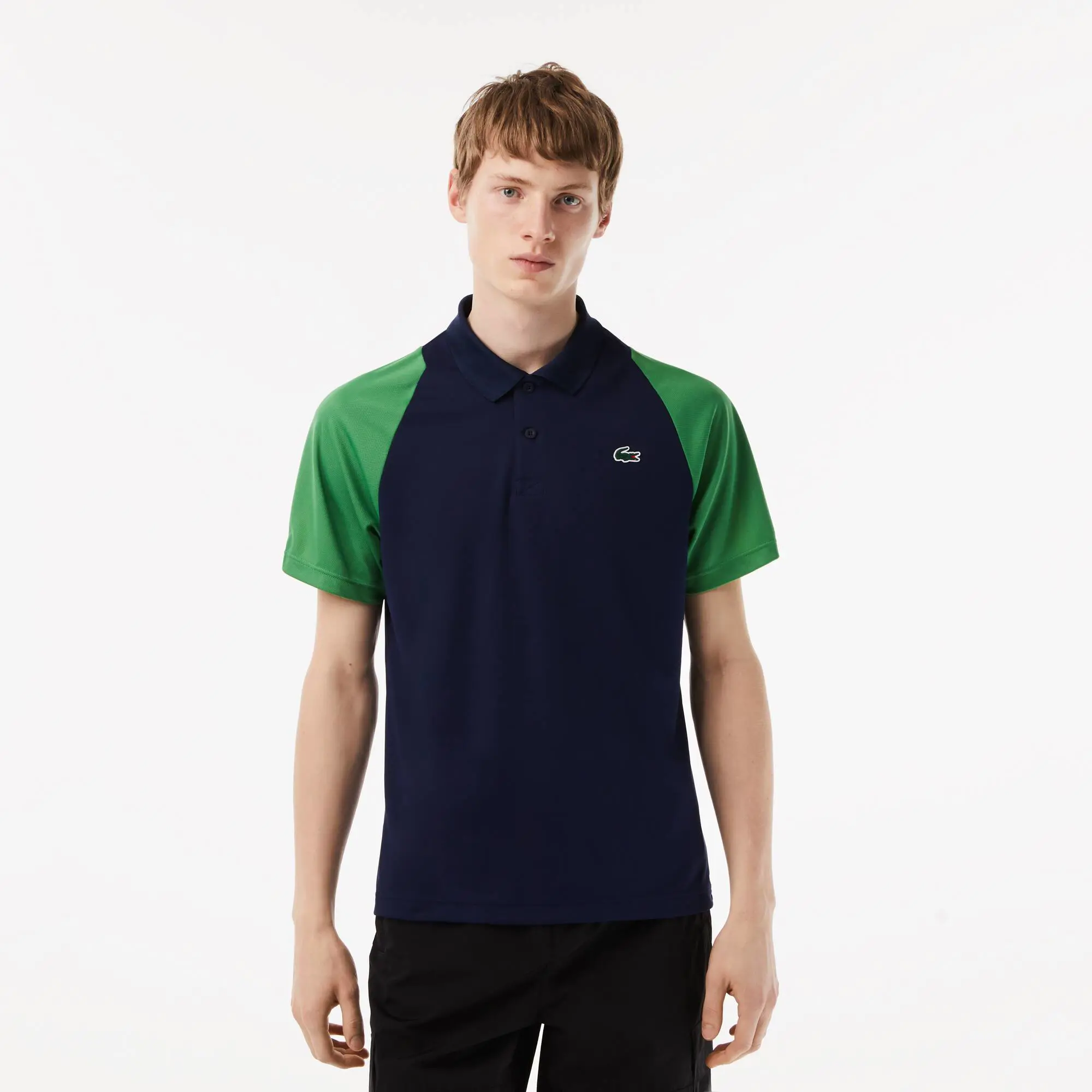 Lacoste Men’s Lacoste Tennis Recycled Polyester Polo Shirt. 1
