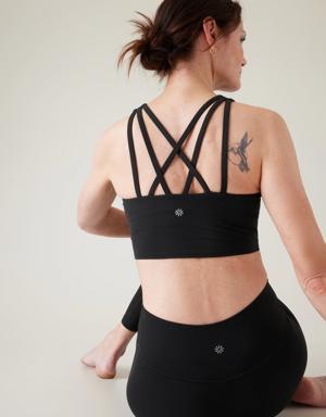 Conscious Strappy Crop Bra A&#45C black