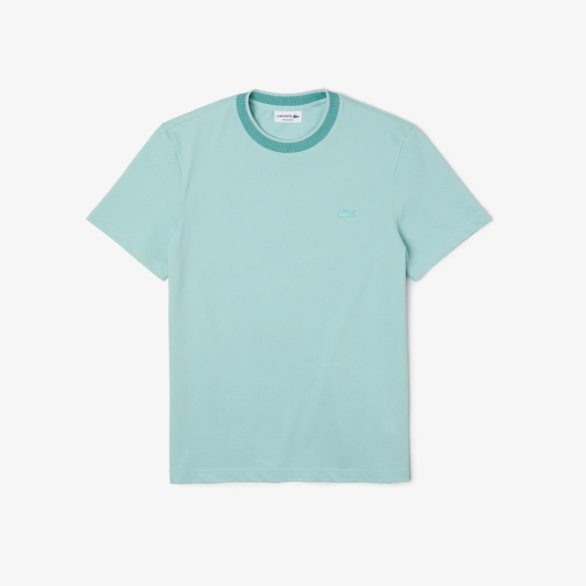 Lacoste Men’s Regular Fit Stretch Piqué T-Shirt. 2