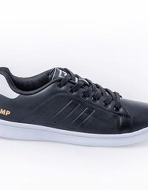 15307 Siyah - Beyaz Erkek Sneaker Spor Ayakkabı
