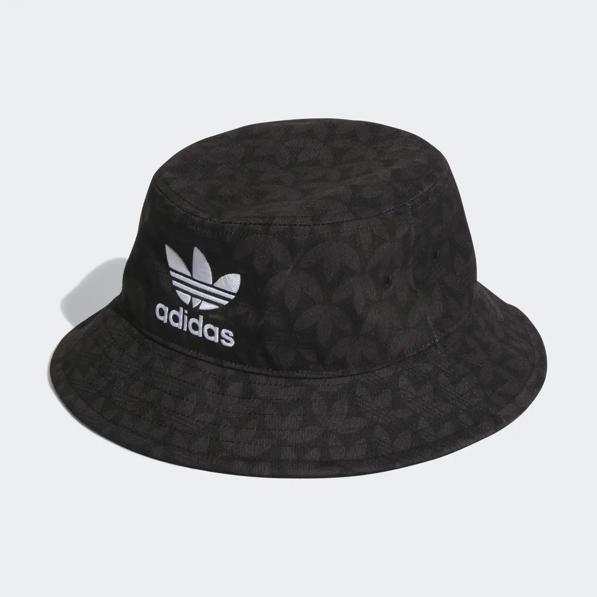 Adidas Monogram Print Bucket Hat. 2