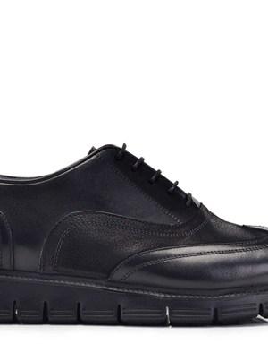 Siyah Günlük Bağcıklı Erkek Ayakkabı -11491-
